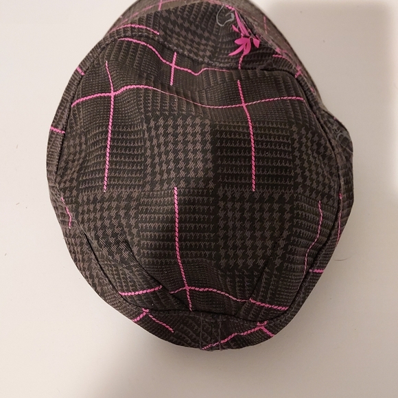 47 Twins New York Yankees Sun Tripper Hat Cap Gray Pink Logo MLB Baseball Womens - Picture 2 of 9